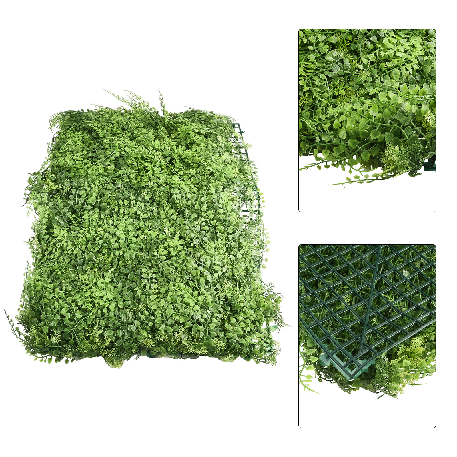 人工緑草正方形プラスチック芝生植物家の装飾壁ホテルリビングル - Bonsai Garden And Cafe のレビューと価格