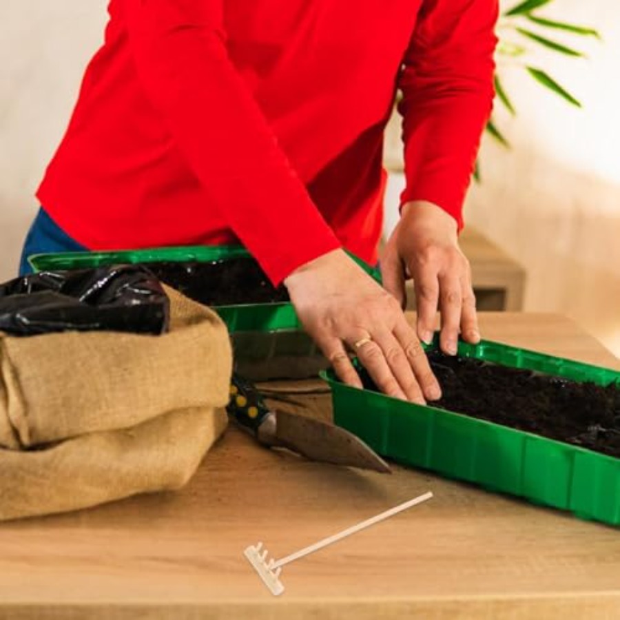 竹製ミニ熊手セット 4個入り 庭園、盆栽、禅庭用アクセサリー - Bonsai Zen Garden Set のレビューと価格