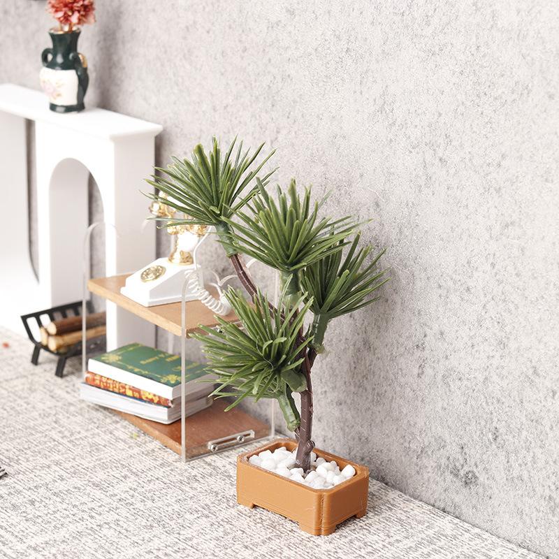 1 個マイクロ風景庭園盆栽飾り 1/12 ドールハウスシミュ - Bonsai Garden Usa のレビューと価格