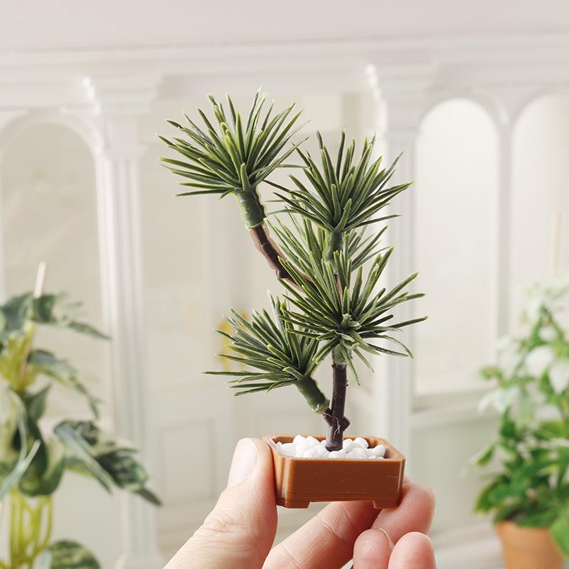1 個マイクロ風景庭園盆栽飾り 1/12 ドールハウスシミュ - Bonsai Garden Usa のレビューと価格