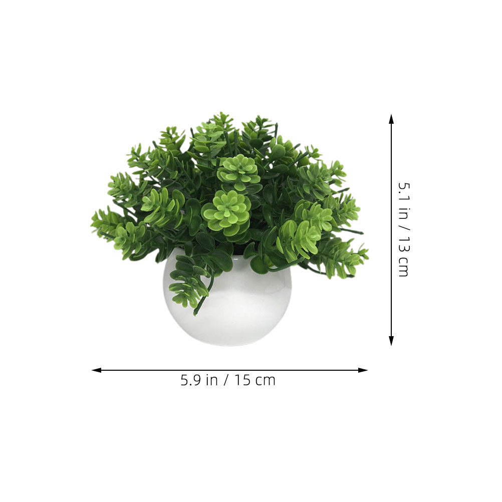 リアルなフェイク盆栽、人工鉢植え植物、鮮やかな人工緑の植物装 - Bonsai Garden And Cafe のレビューと価格
