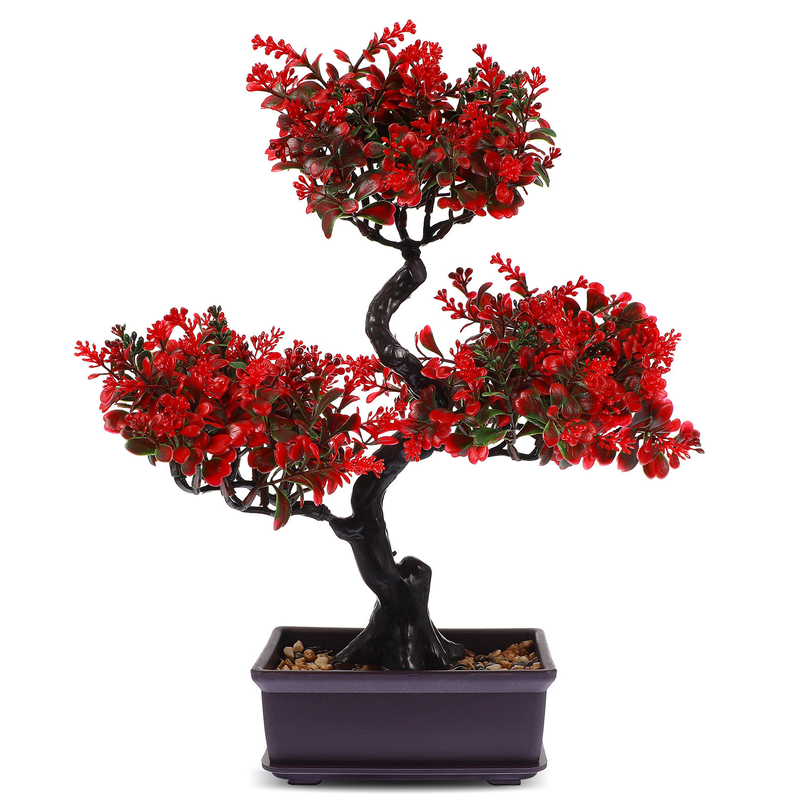 シミュレーション盆栽 人工盆栽飾り プレミアムプラスチック製 - Bonsai Garden And Cafe のレビューと価格