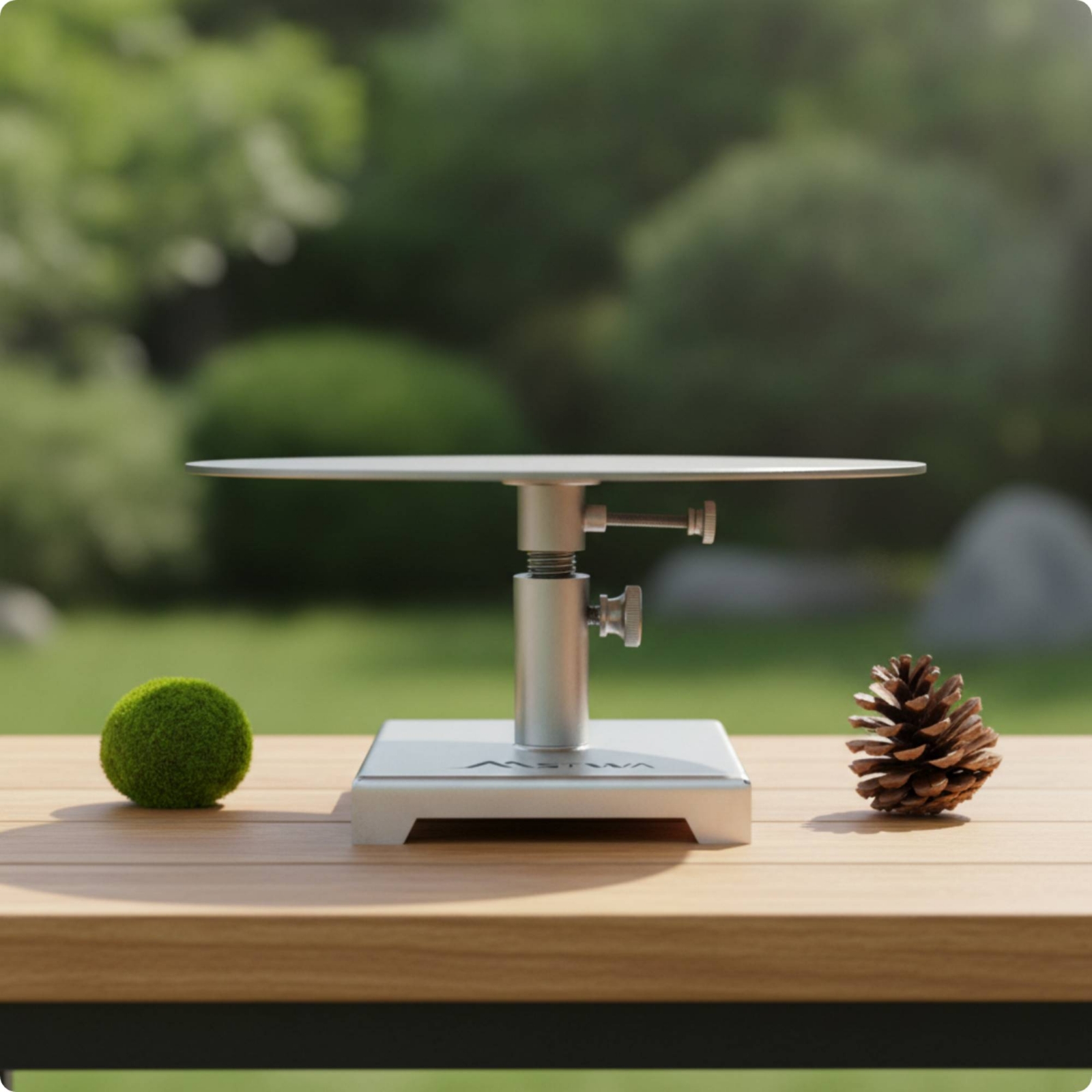 調整可能な昇降機能付きステンレス製盆栽台、頑丈で滑らかな回転 - Bonsai Garden Usa のレビューと価格