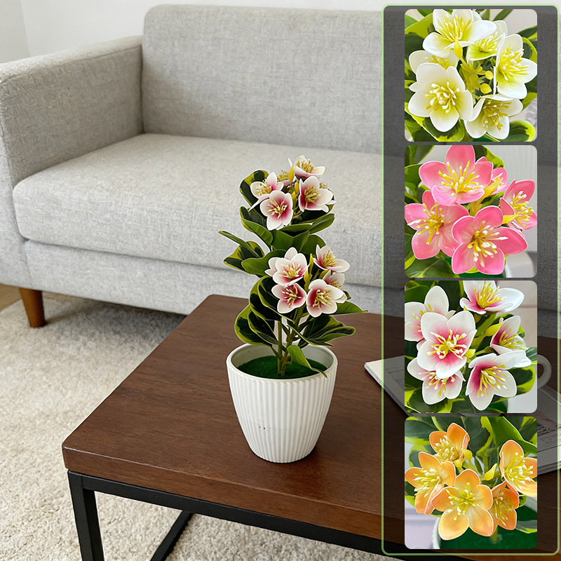 8x25cm 縦縞模様の植木鉢 ぬいぐるみ 模造鉢植え植物  - Bonsai Vertical Garden のレビューと価格