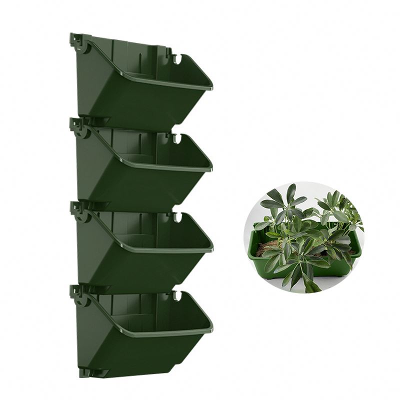 新しいモデルガーデン、プラスチック製の自動給水式植木鉢、壁掛 - Bonsai Vertical Garden のレビューと価格