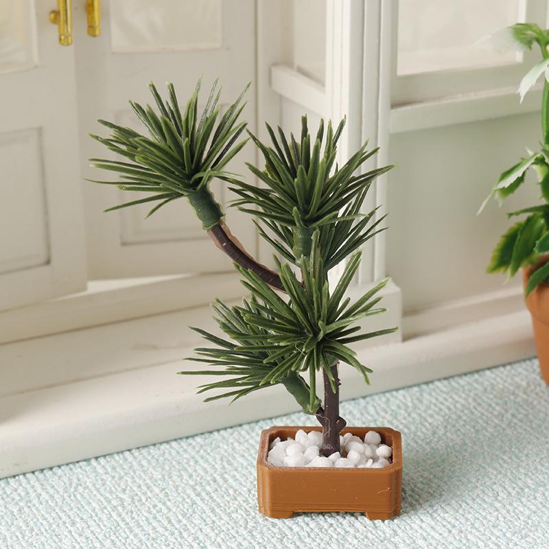 1 個 1/12 ドールハウスシミュレーション松の木緑植物盆 - Bonsai Garden Usa のレビューと価格