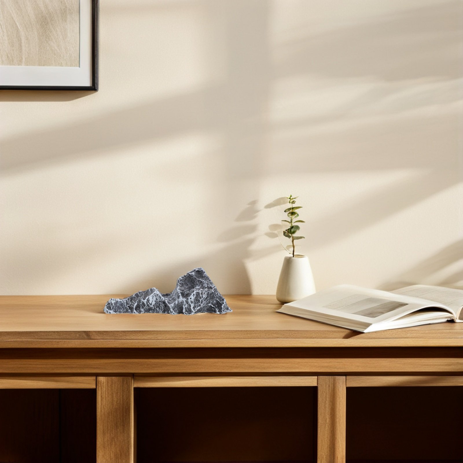 偽物の岩石装飾 人工岩 リアルなディテール 精巧に作られた  - Zen Bonsai Garden Photos のレビューと価格