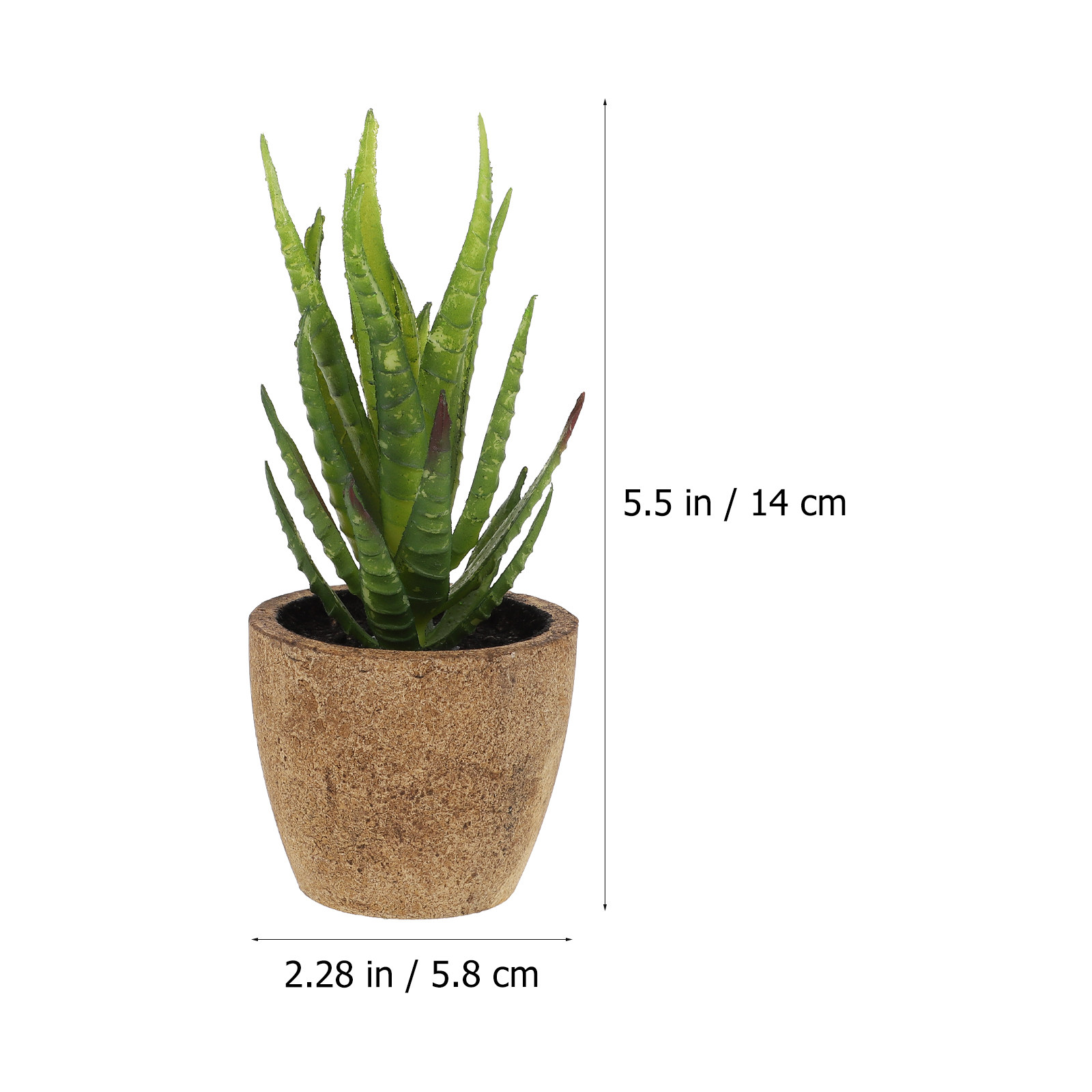 4個入り シミュレーション多肉植物 人工ミニ鉢植え ホームオ - Bonsai Garden And Cafe のレビューと価格