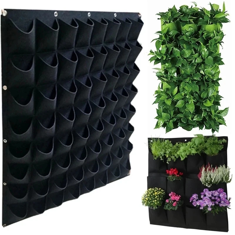 壁掛けプランティングバッグ 複数のポケット付き グロウバッグ - Bonsai Vertical Garden のレビューと価格