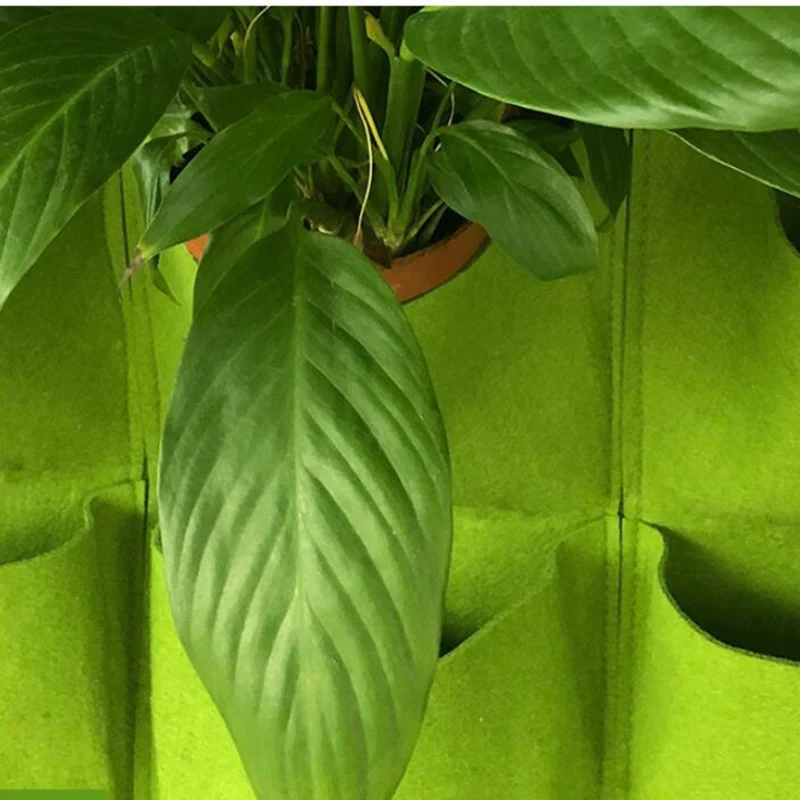 壁掛けプランティングバッグ 複数のポケット付き グロウバッグ - Bonsai Vertical Garden のレビューと価格